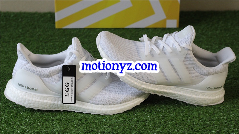 Adidas Ultra Boost 3.0 Triple White Real Boost